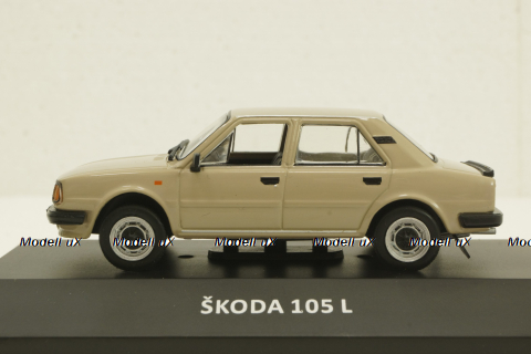 Skoda 105 L, beige, KALEIDOSKOP SKODA (DeAgostini) 1:43