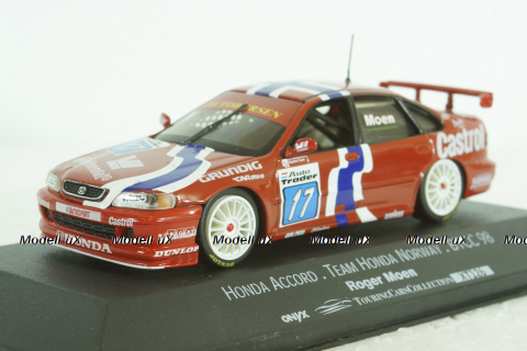 Honda Accord, team Honda Norway BTCC 98, Rogr Moen, XT126, Onyx 1:43
