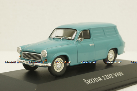 Skoda 1202 Van, blue, KALEIDOSKOP SKODA (DeAgostini) 1:43