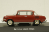 Skoda 1000 MBX, red, KALEIDOSKOP SKODA (DeAgostini) 1:43