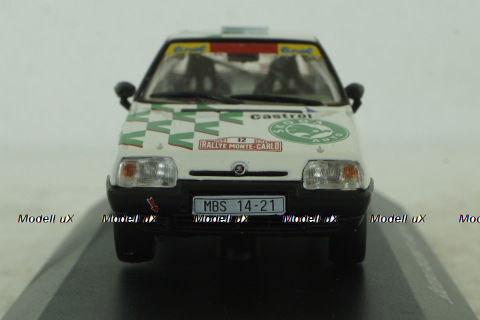 Skoda Favorit # 12 Rally Monte Carlo 1994, KS095, KALEIDOSKOP SKODA #95 DeAgostini 1:43