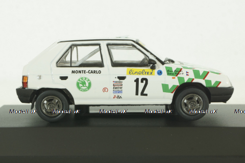 Skoda Favorit # 12 Rally Monte Carlo 1994, KS095, KALEIDOSKOP SKODA #95 DeAgostini 1:43
