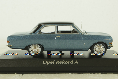 Opel Rekord A 1962 blue, 940041000, Maxichamps 1:43