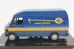 Mercedes 207D Van 1987, blue, CLC224, IXO 1:43