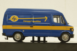 Mercedes 207D Van 1987, blue, CLC224, IXO 1:43
