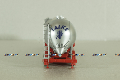 Mercedes SK 1735 LS tractor with semi-trailer tank "Alfred Talke" 1992, blue/silver, 141581, Herpa 1:87 