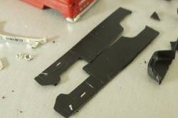 Mercedes N1000 Portuguese post CTT 1969, red, CLC147,IXO 1:43 На запчасти №1