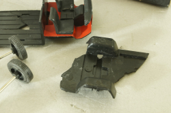 Mercedes N1000 Portuguese post CTT 1969, red, CLC147,IXO 1:43 На запчасти №1