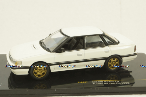 Subaru Legacy 2.0, Turbo RS Type RA1989, white, CLC227, IXO 1:43