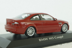 BMW M3 Coupe (E46) 2001 red, 940020020, BMW 3 Series, Maxichamps 1:43