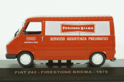 Fiat 242 Firestone Brema, 1978, red, Altaya 1:43