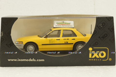 Ford Crown Victoria, New York Taxi, CCC222, IXO 1:43