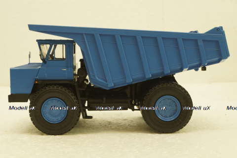 Белаз-7527 карьерный самосвал, синий, Н012, Наш Автопром 1:43