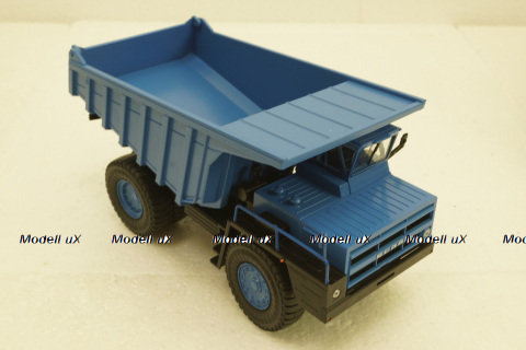 Белаз-7527 карьерный самосвал, синий, Н012, Наш Автопром 1:43