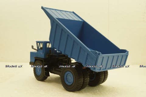 Белаз-7527 карьерный самосвал, синий, Н012, Наш Автопром 1:43