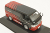 Toyota Hiace Van 2005, Yokohama Advan, red, JC087, J-Collection 1:43