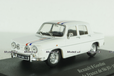 Renault R8 Gordini Equipe De France 1968, Altaya 1:43