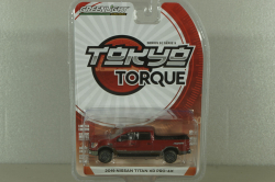 Nissan Titan XD Pro-4X, metallic-red, 2019, Greenlight 1:64