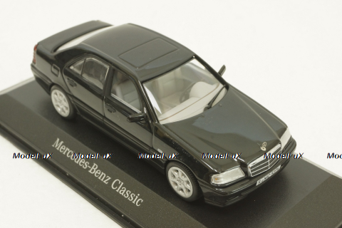 Mercedes C200, W202,  black, B66040571, Minichamps 1:43