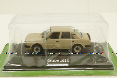 Skoda 105 L, beige, KALEIDOSKOP SKODA (DeAgostini) 1:43
