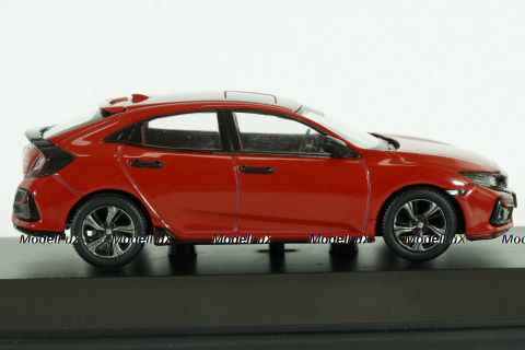 Honda Civic, Hatchback, red, Paudi 1:43