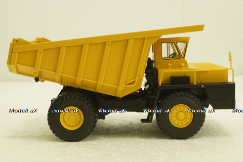 Белаз-7526 карьерный самосвал, желтый, Н006 Наш Автопром 1:43
