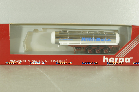 Semi-trailer tank "Willi Betz", chrome, 826110tr, Herpa 1:87