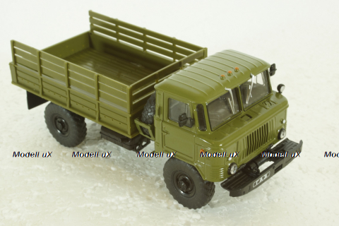 Газ-66 бортовой, военный Автолегенды СССР №40, Грузовики, 1:43