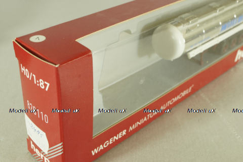 Semi-trailer tank "Willi Betz", chrome, 826110tr, Herpa 1:87