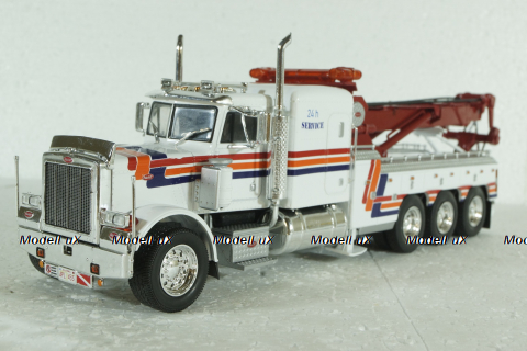 Peterbilt 359 Wrecker, white, towing automobile, TTR030.22, IXO 1:43