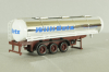 Semi-trailer tank "Willi Betz", chrome, 826110tr, Herpa 1:87