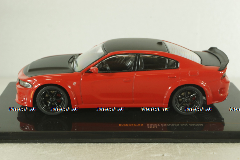 Dodge Charger SRT Hellcat 2021, red, CLC534, IXO 1:43