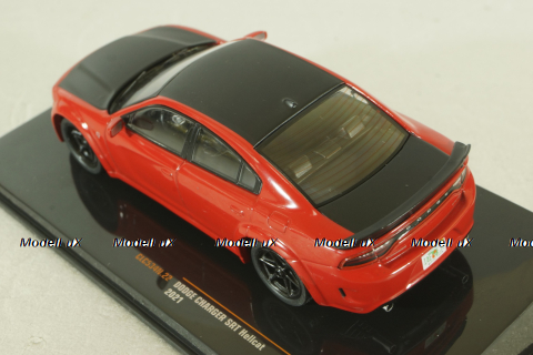Dodge Charger SRT Hellcat 2021, red, CLC534, IXO 1:43