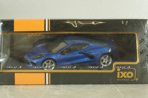 Chevrolet Corvette (C8) Stingray 2020, blue, MOC316, IXO 1:43