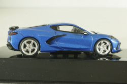 Chevrolet Corvette (C8) Stingray 2020, blue, MOC316, IXO 1:43