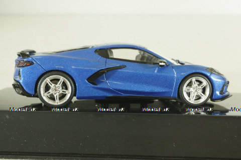 Chevrolet Corvette (C8) Stingray 2020, blue, MOC316, IXO 1:43