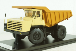 Белаз-540А, песочно/оранжевый, SSML018, SSM 1:43