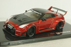 Nissan 35GT-R LB-Silhouette WORKS GT Basis: GT-R (R35) 2019, red, MOC313, IXO 1:43