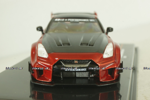 Nissan 35GT-R LB-Silhouette WORKS GT Basis: GT-R (R35) 2019, red, MOC313, IXO 1:43