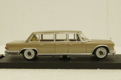 Mercedes 600, W100 Pulmann Limousine 1965, gold, Vitesse 1:43