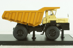 Белаз-540А, песочно/оранжевый, SSML018, SSM 1:43