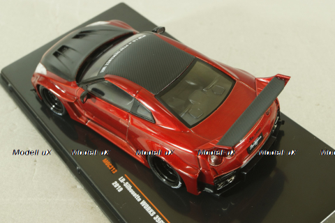 Nissan 35GT-R LB-Silhouette WORKS GT Basis: GT-R (R35) 2019, red, MOC313, IXO 1:43