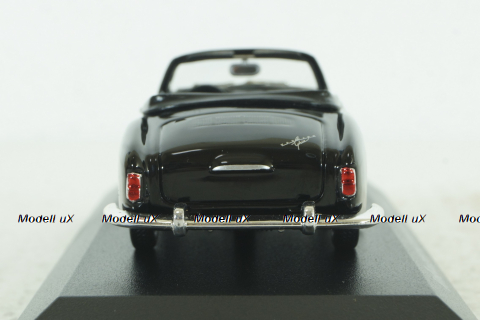 Volkswagen Karmann Ghia Cabriolet 1955, Black, 940051030, Maxichamps 1:43