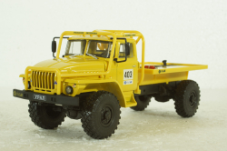 Урал-43206 триал, желтый Автолегенды СССР, Грузовики, 1:43