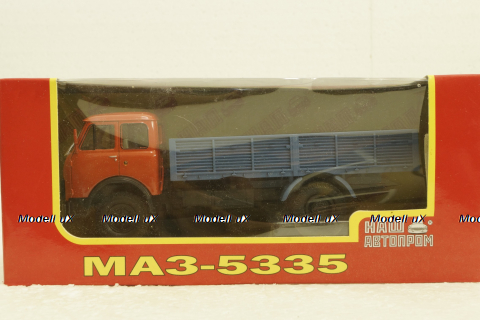 Маз-5335 оранжевый/синий, Н286, Наш Автопром 1:43