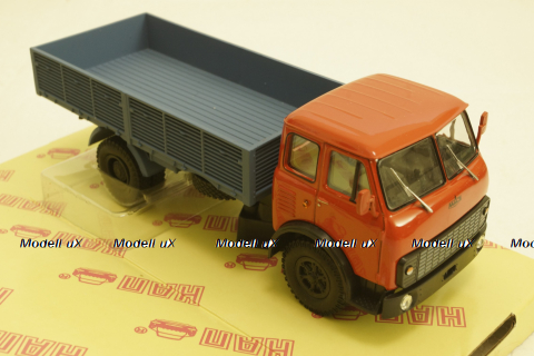 Маз-5335 оранжевый/синий, Н286, Наш Автопром 1:43