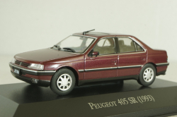 Peugeot 405 SR Saloon 1993, redmetallic, Altaya 1:43 Уценка!