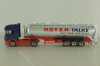 Scania TL with semi-trailer tank "Hoyer-talke", blue/grey, 147837, Herpa 1:87
