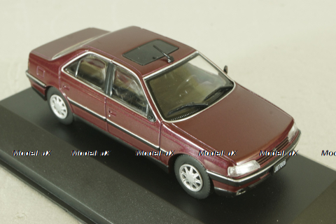 Peugeot 405 SR Saloon 1993, redmetallic, Altaya 1:43 Уценка!