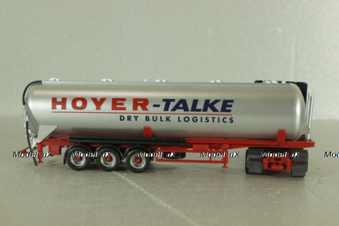 Scania TL with semi-trailer tank "Hoyer-talke", blue/grey, 147837, Herpa 1:87